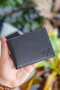 Zoozie Bags Cartera para Hombre en Piel Auténtica con Bloqueador RFID - Antracita